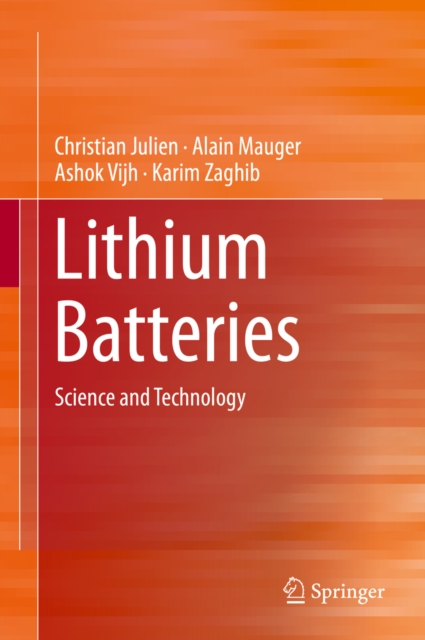 Lithium Batteries : Science and Technology, PDF eBook