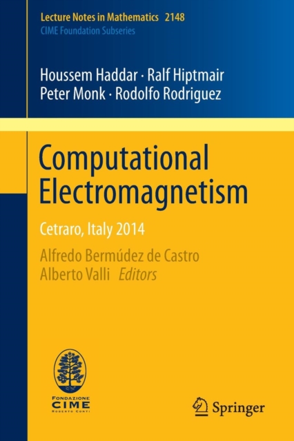 Computational Electromagnetism : Cetraro, Italy 2014, Paperback / softback Book