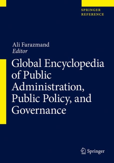 Global Encyclopedia of Public Administration, Public Policy, and Governance, EPUB eBook