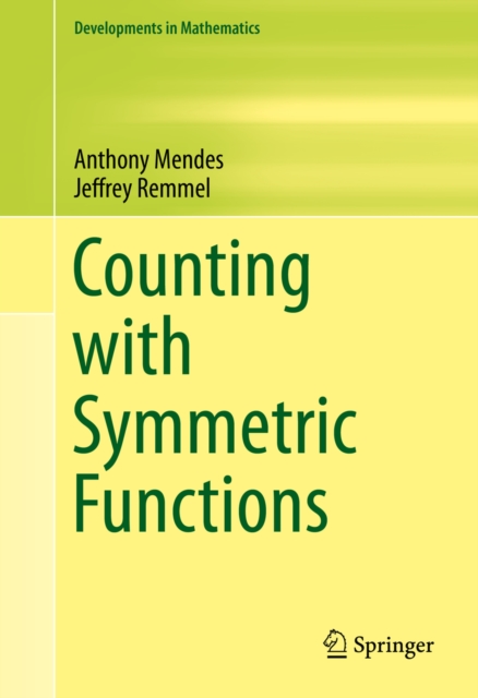Counting with Symmetric Functions, PDF eBook
