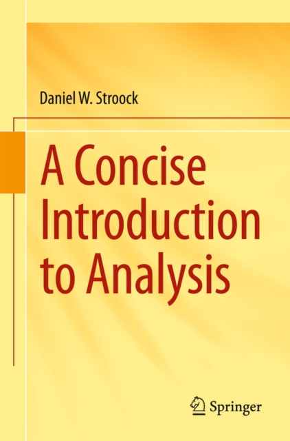 A Concise Introduction to Analysis, PDF eBook