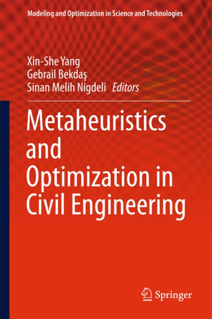 Metaheuristics and Optimization in Civil Engineering, PDF eBook