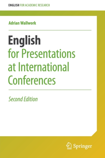 English for Presentations at International Conferences, Paperback / softback Book