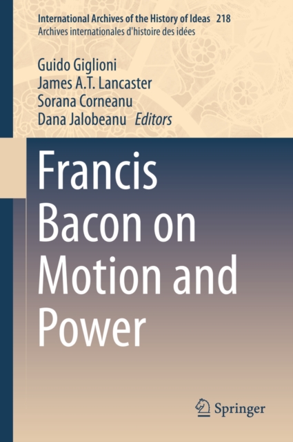 Francis Bacon on Motion and Power, PDF eBook