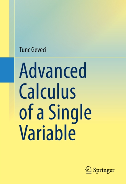 Advanced Calculus of a Single Variable, PDF eBook