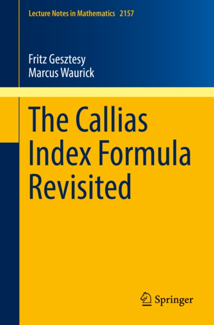 The Callias Index Formula Revisited, PDF eBook