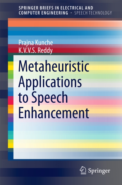 Metaheuristic Applications to Speech Enhancement, PDF eBook