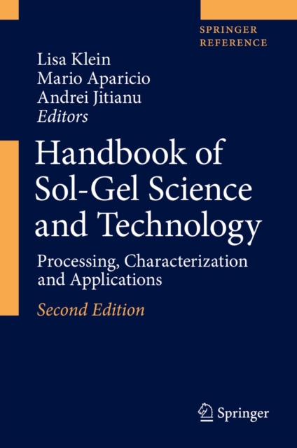 Handbook of Sol-Gel Science and Technology : Processing, Characterization and Applications, EPUB eBook