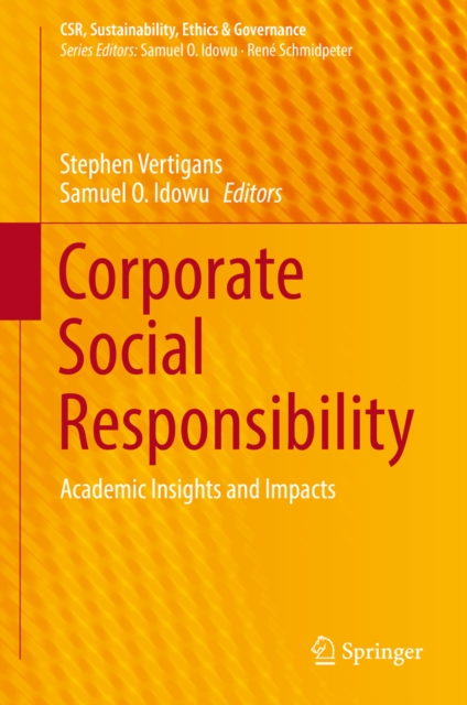 Corporate Social Responsibility : Academic Insights and Impacts, EPUB eBook