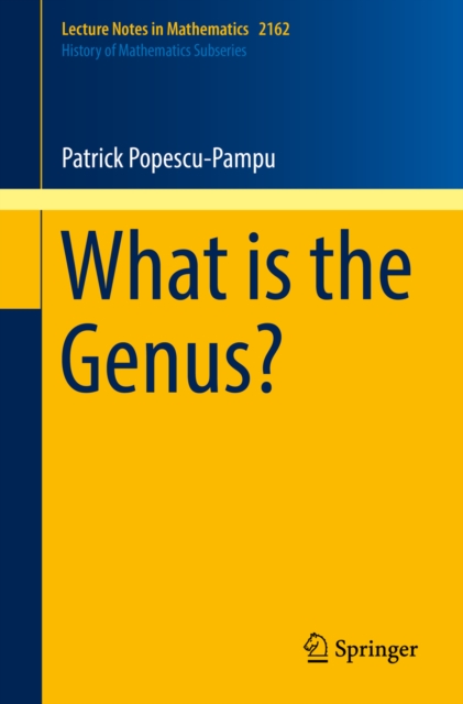 What is the Genus?, PDF eBook