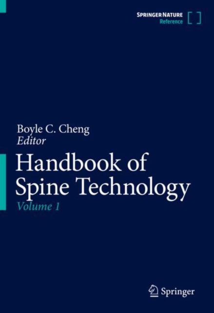 Handbook of Spine Technology, Hardback Book