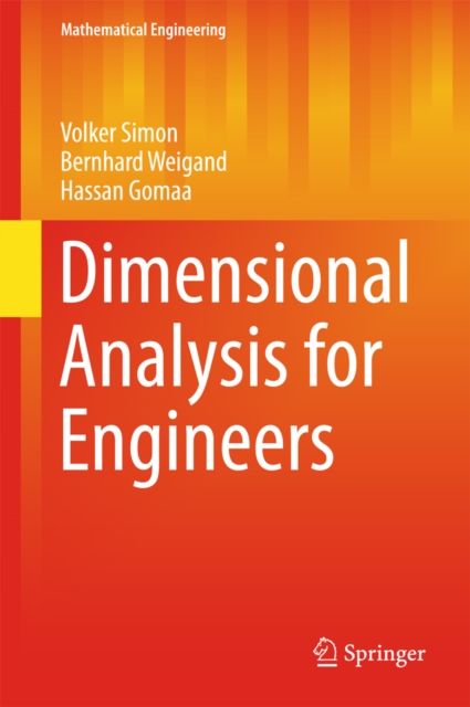 Dimensional Analysis for Engineers, EPUB eBook