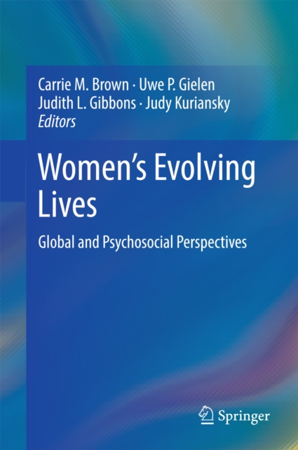 Women's Evolving Lives : Global and Psychosocial Perspectives, EPUB eBook