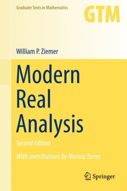Modern Real Analysis, Hardback Book