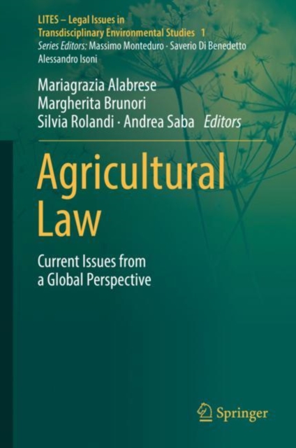 Agricultural Law : Current Issues from a Global Perspective, EPUB eBook