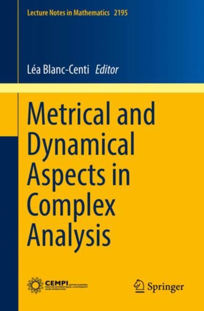 Metrical and Dynamical Aspects in Complex Analysis, EPUB eBook
