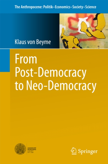 From Post-democracy to Neo-Democracy, EPUB eBook