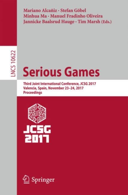 Serious Games : Third Joint International Conference, JCSG 2017, Valencia, Spain, November 23-24, 2017, Proceedings, EPUB eBook