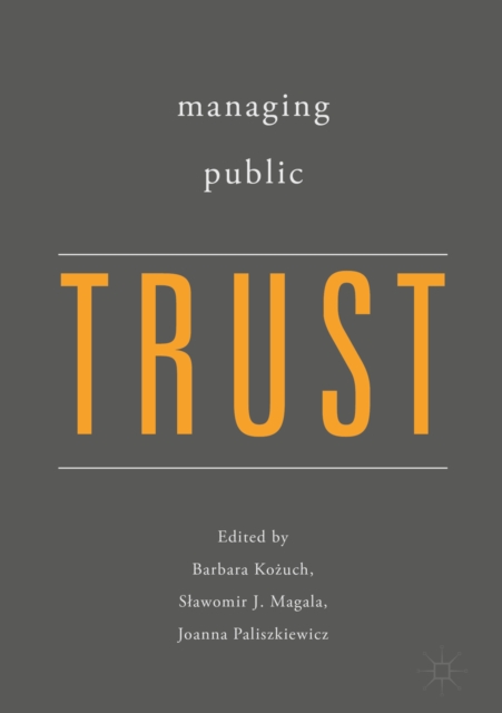 Managing Public Trust, EPUB eBook