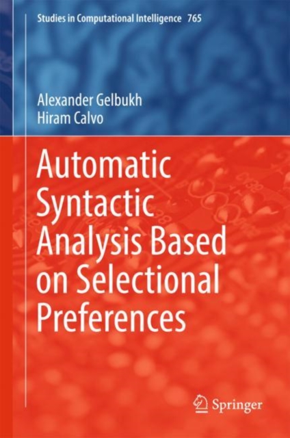 Automatic Syntactic Analysis Based on Selectional Preferences, EPUB eBook