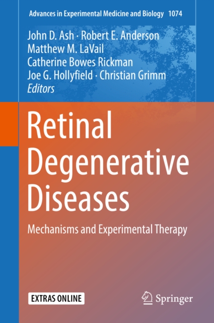 Retinal Degenerative Diseases : Mechanisms and Experimental Therapy, EPUB eBook
