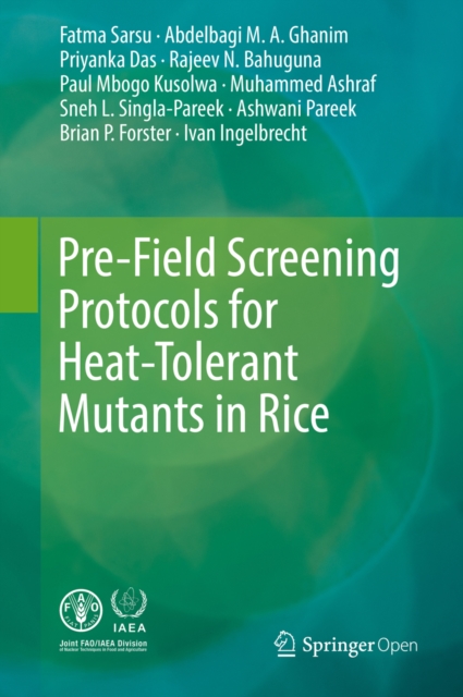 Pre-Field Screening Protocols for Heat-Tolerant Mutants in Rice, EPUB eBook