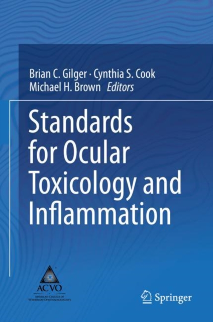 Standards for Ocular Toxicology and Inflammation, EPUB eBook