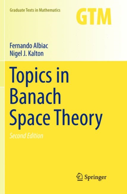 Topics in Banach Space Theory, Paperback / softback Book