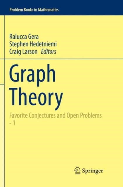 Graph Theory : Favorite Conjectures and Open Problems  - 1, Paperback / softback Book
