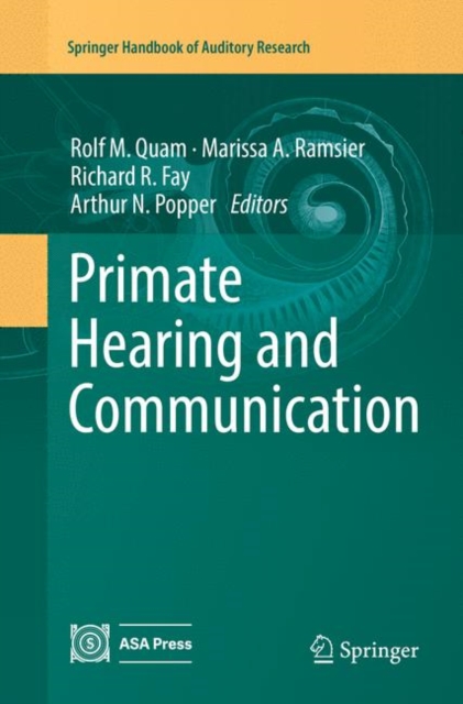 Primate Hearing and Communication, Paperback / softback Book
