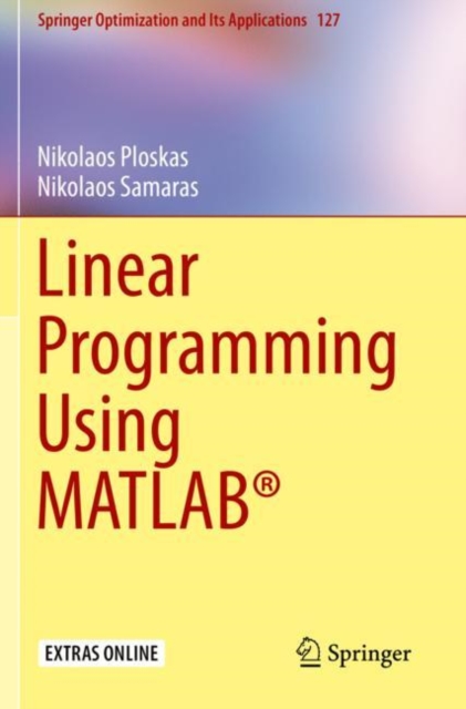Linear Programming Using MATLAB®, Paperback / softback Book
