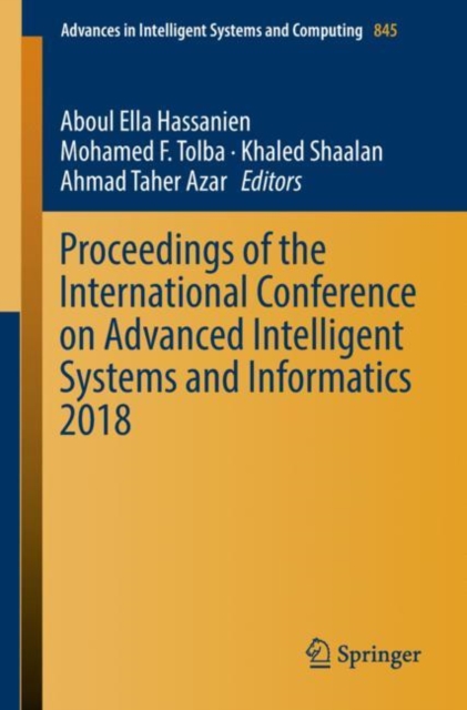 Proceedings of the International Conference on Advanced Intelligent Systems and Informatics 2018, EPUB eBook