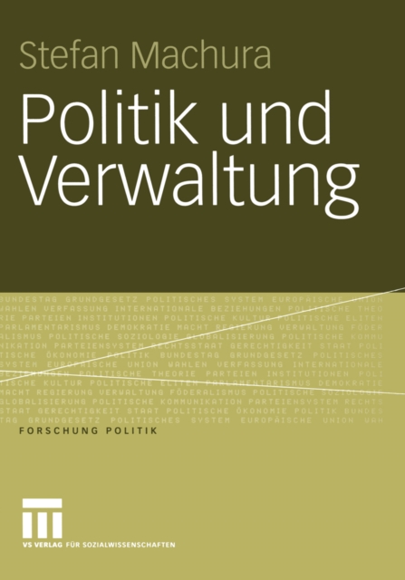 Politik und Verwaltung, PDF eBook
