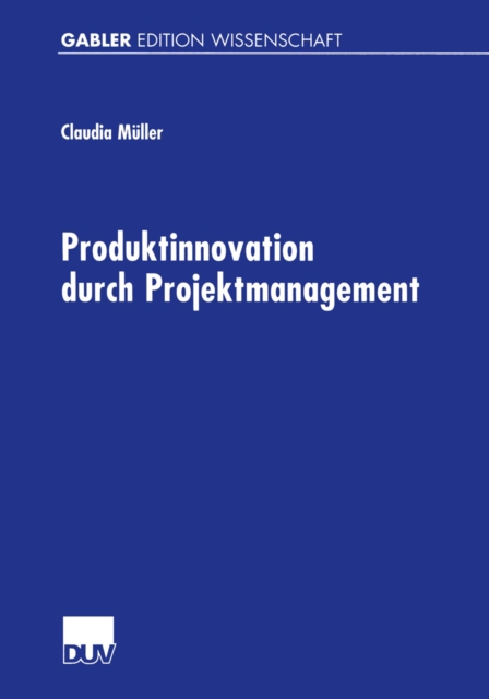Produktinnovation durch Projektmanagement, PDF eBook
