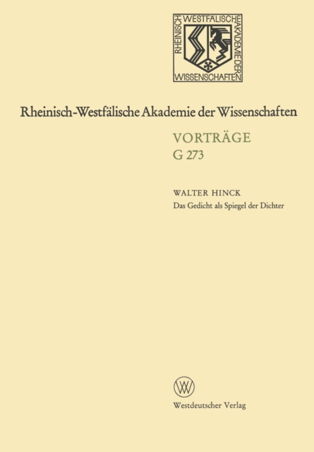 Das Gedicht als Spiegel der Dichter : Zur Geschichte des deutschen poetologischen Gedichts, PDF eBook
