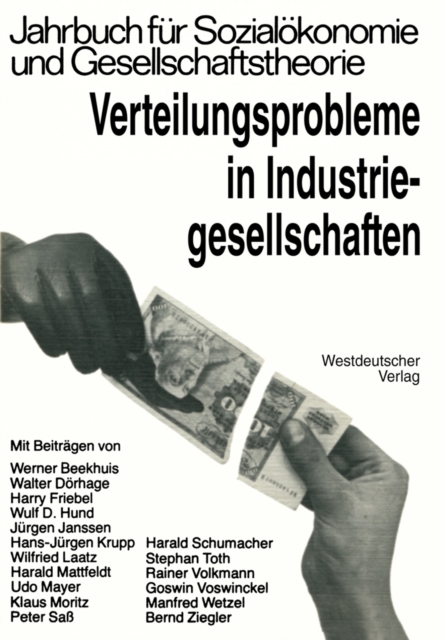 Verteilungsprobleme in Industriegesellschaften, PDF eBook