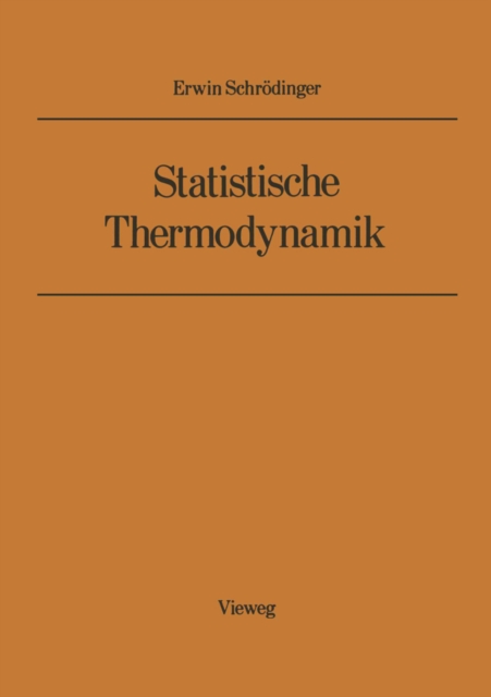 Statistische Thermodynamik, PDF eBook