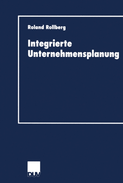 Integrierte Unternehmensplanung, PDF eBook