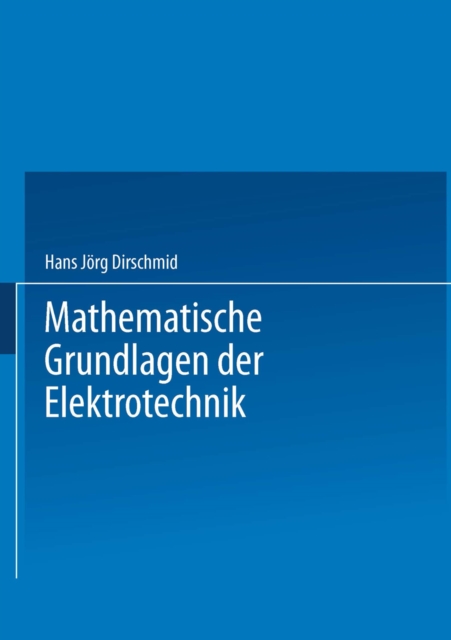 Mathematische Grundlagen der Elektrotechnik, PDF eBook