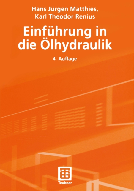 Einfuhrung in die Olhydraulik, PDF eBook