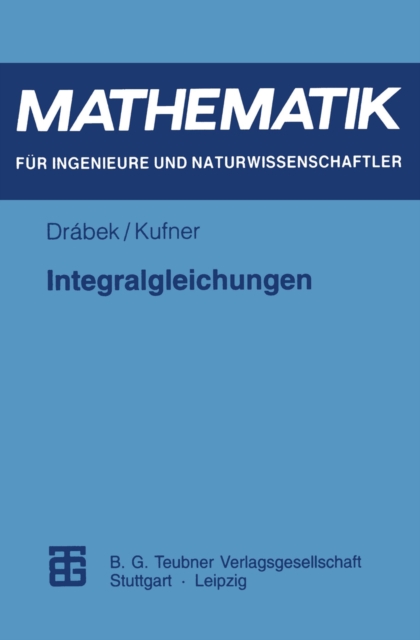 Integralgleichungen, PDF eBook
