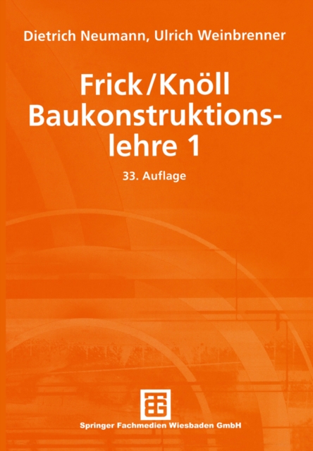 Frick/Knoll Baukonstruktionslehre 1, PDF eBook
