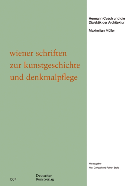 Hermann Czech und die Dialektik der Architektur, Paperback / softback Book