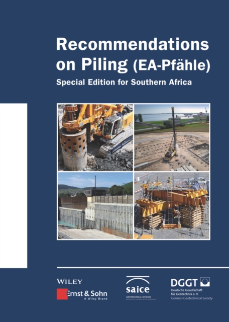 Recommendations on Piling (EA Pfahle), Hardback Book
