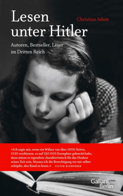 Lesen unter Hitler : Autoren, Bestseller, Leser im Dritten Reich, EPUB eBook