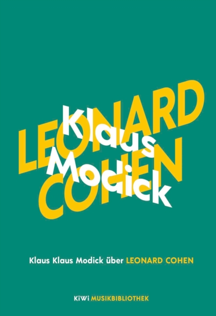 Klaus Modick uber Leonard Cohen, EPUB eBook