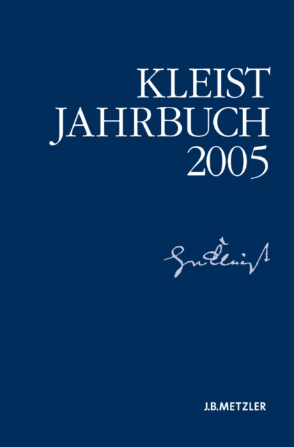 Kleist-Jahrbuch 2005, PDF eBook