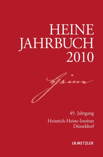 Heine-Jahrbuch 2010 : 49. Jahrgang, PDF eBook