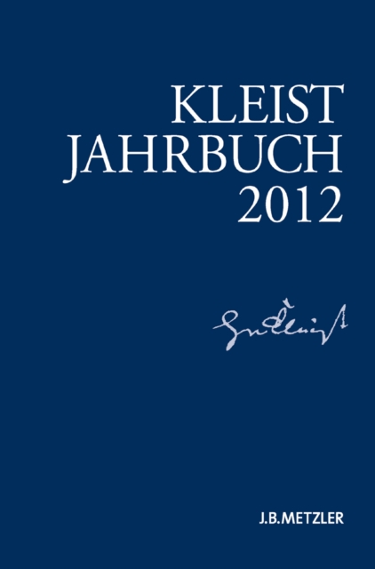 Kleist-Jahrbuch 2012, PDF eBook