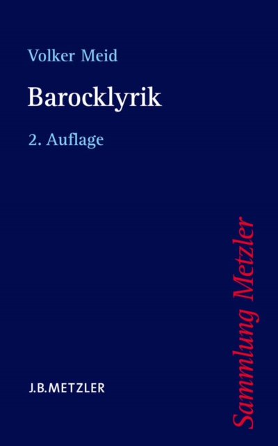 Barocklyrik, PDF eBook
